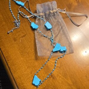 Turquoise Beaded Necklace from Chicos